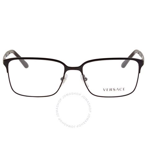 versace 123212124082|Versace Demo Rectangular Men's Eyeglasses VE1232 1261 54.